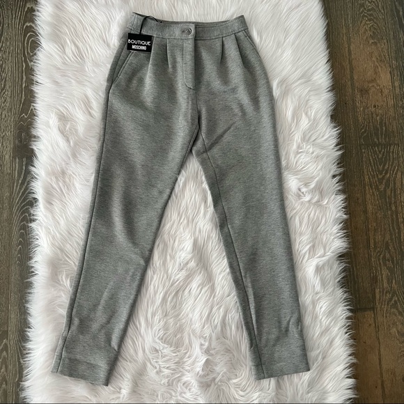 NWT Moschino Boutique grey pants - Picture 1 of 8